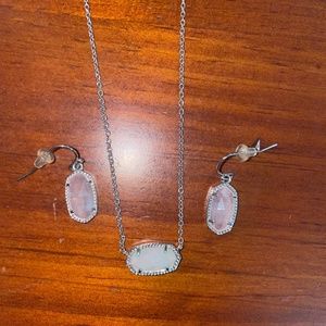 Kendra Scott Necklace and Earring Set